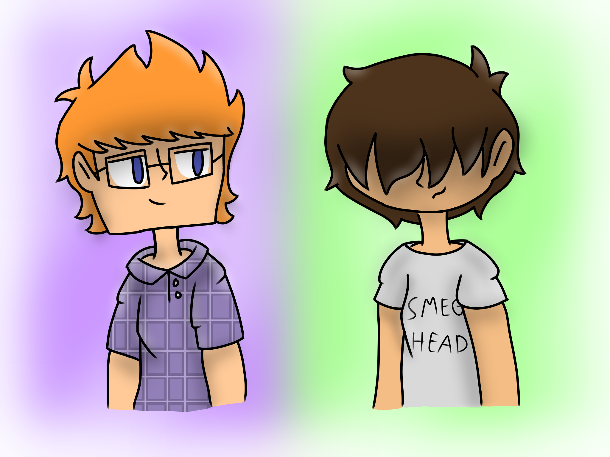 Highschool Edd + Matt